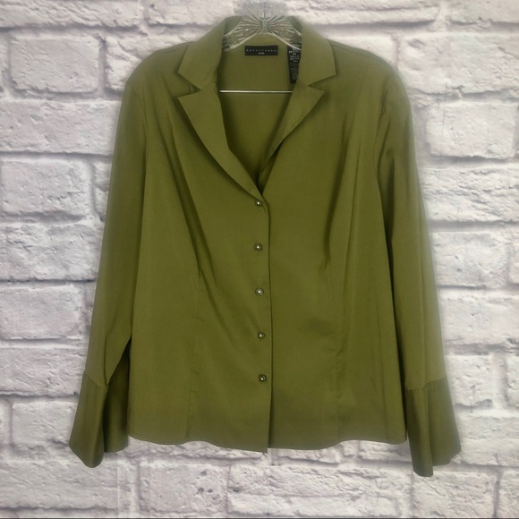 Apostrophe Tops - Apostrophe Button Down blouse